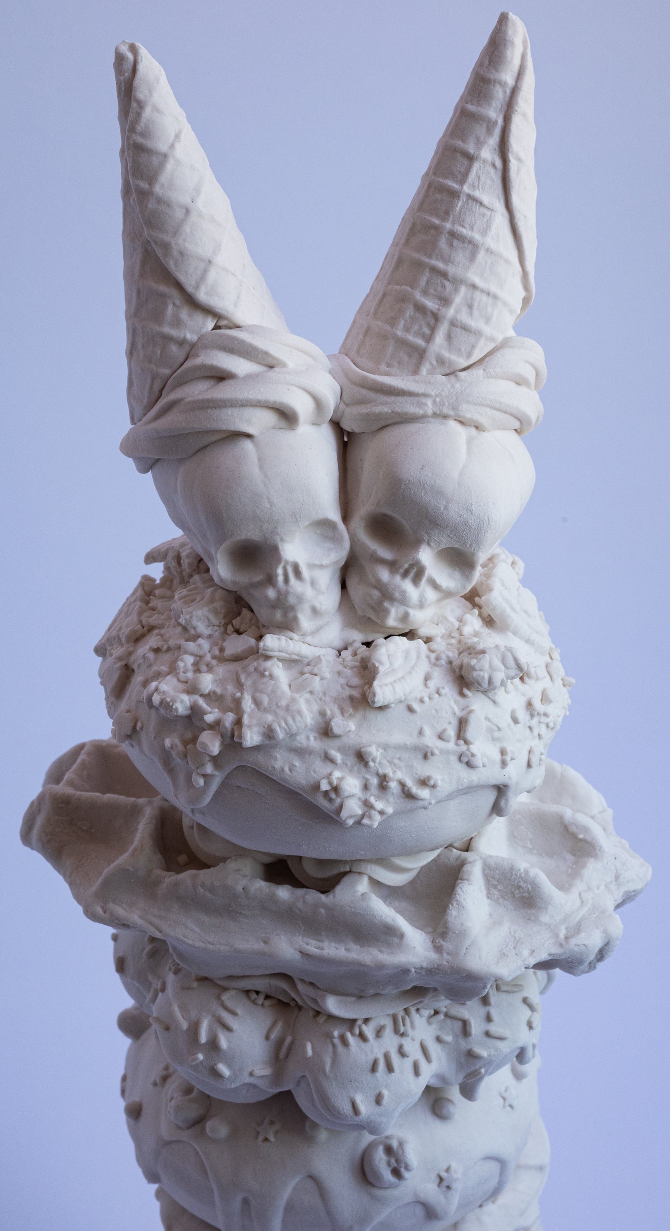 Route 66 Mason Jar III (One of a Kind Porcelain Sculpture)