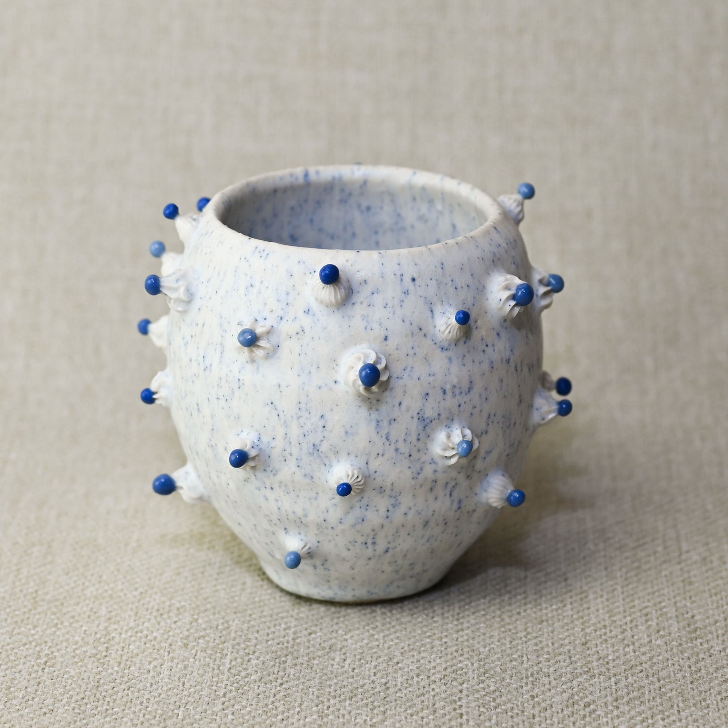 Cup Shape Cake Vessel - Stoneware & Porcelain