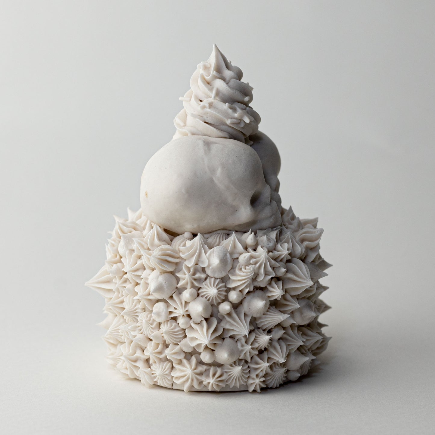 Swirl Twin Cake (One of a Kind Porcelain Sculpture)