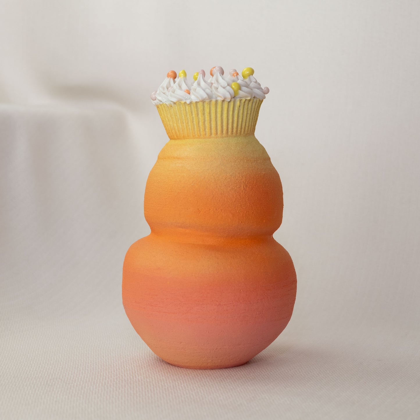 Sunset Cupcake Vase