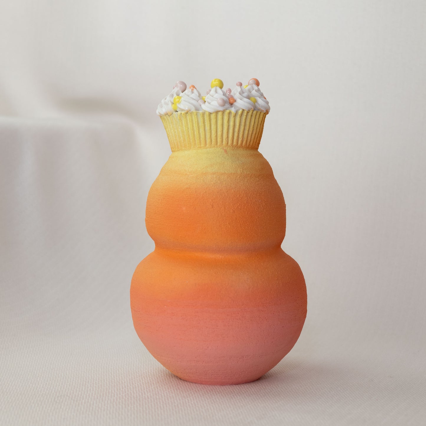 Sunset Cupcake Vase