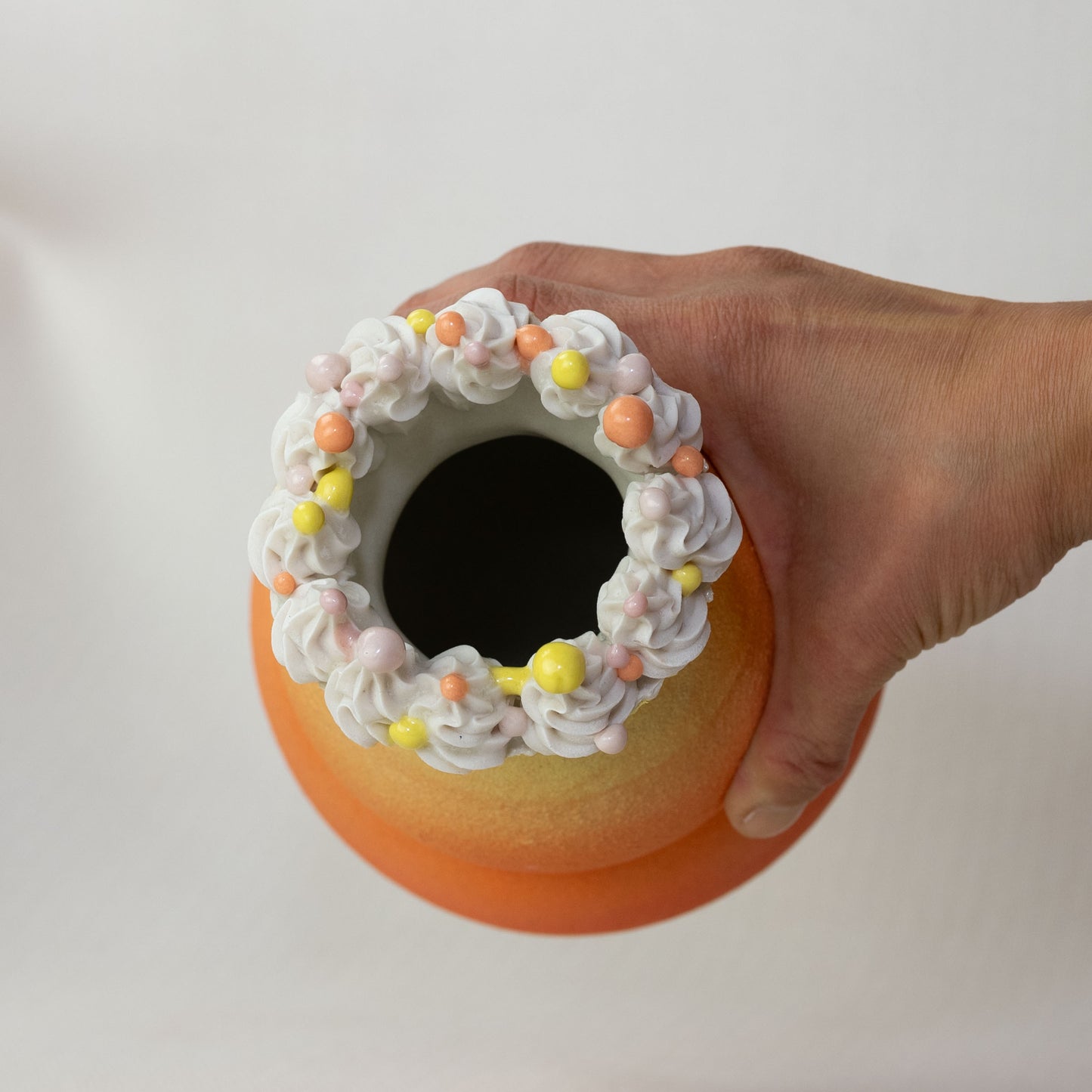 Sunset Cupcake Vase