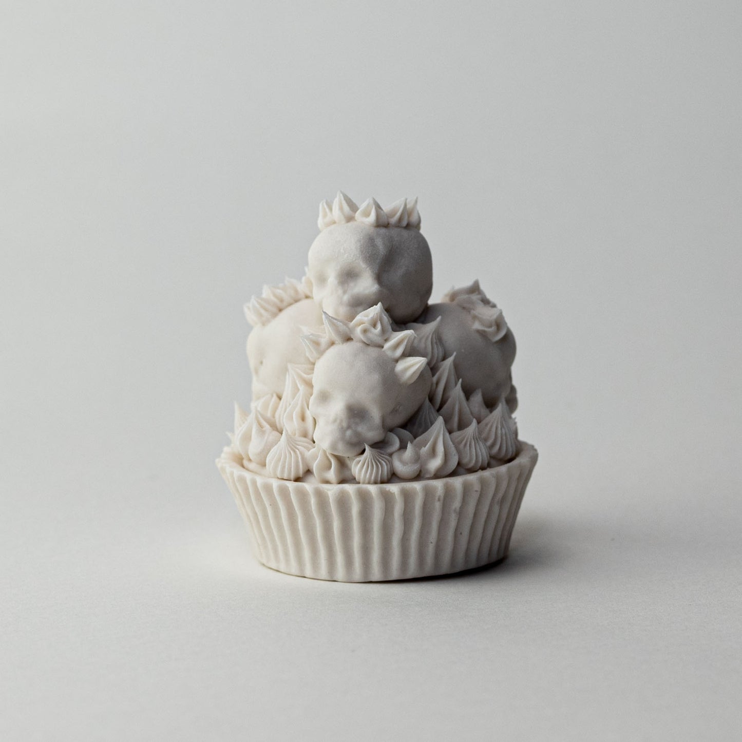 Quintuplet Cupcake 2 (One of a Kind Porcelain Sculpture)