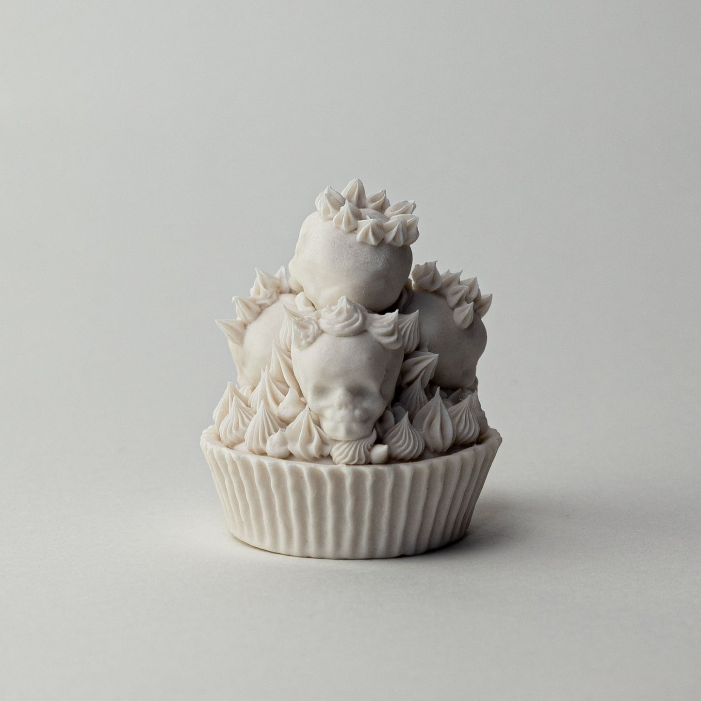 Quintuplet Cupcake 2 (One of a Kind Porcelain Sculpture)