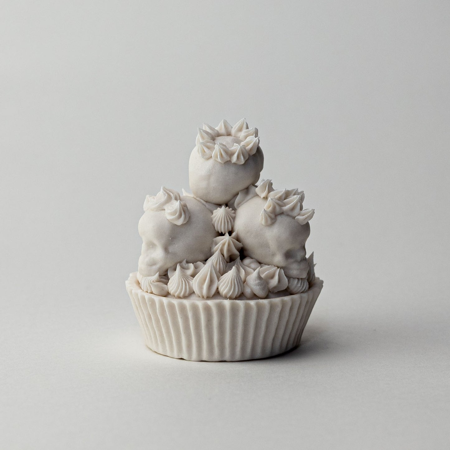 Quintuplet Cupcake 2 (One of a Kind Porcelain Sculpture)