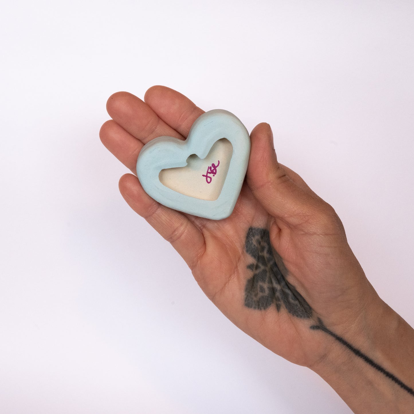 "Miss You" Ceramic Conversational Heart