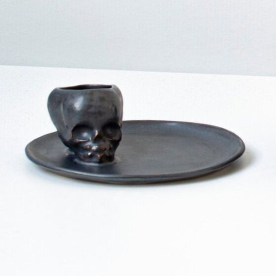 Skull Palo Santo Incense Stick Holder