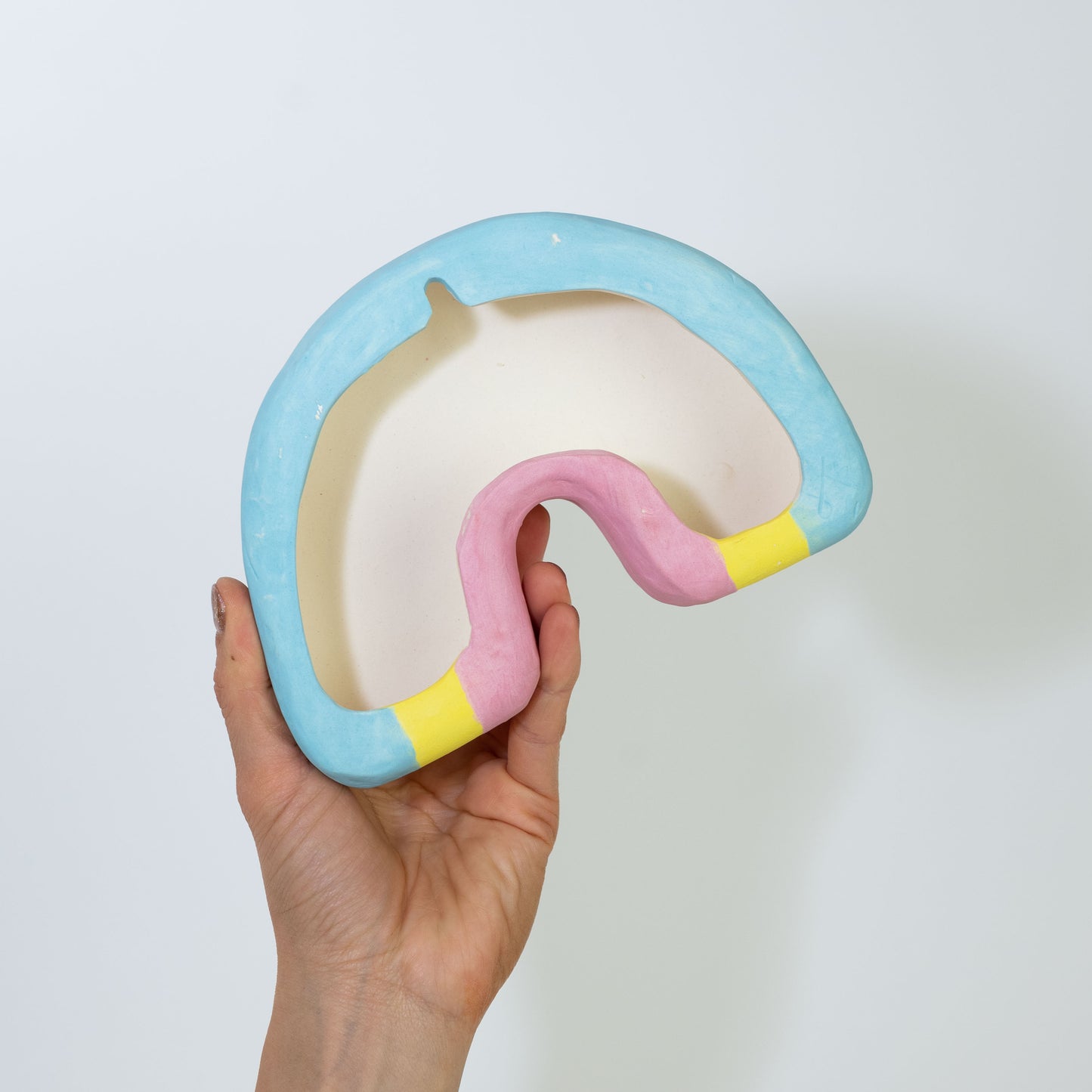 Jumbo "Lucky Charm" Rainbow Ceramic Sculpture