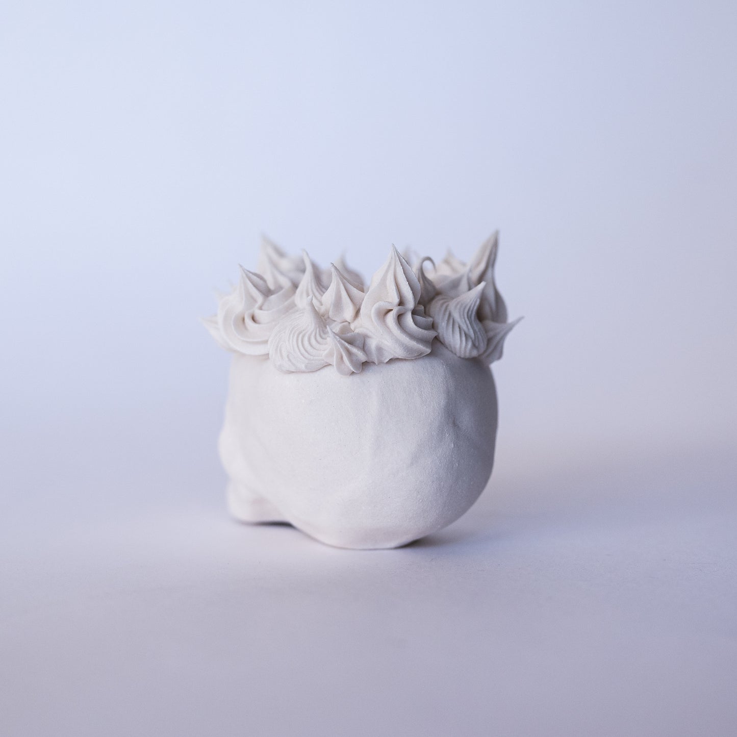 Porcelain Skull with Victory Crown (Small)