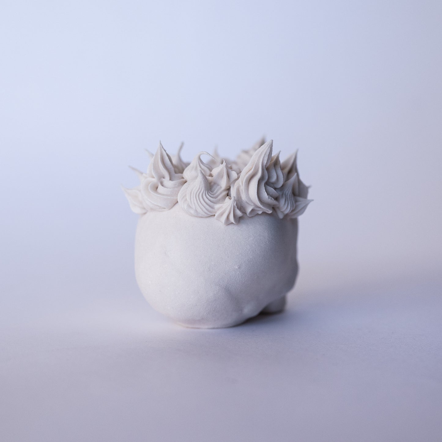 Porcelain Skull with Victory Crown (Small)