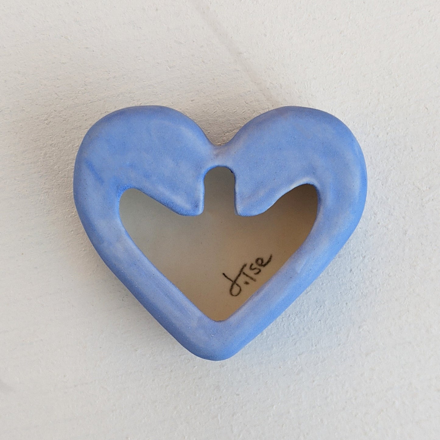 "IMA BITCH" Porcelain Puffy Conversational Heart