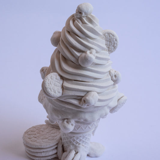 Soft Serve 1 (One of a Kind Porcelain Sculpture)
