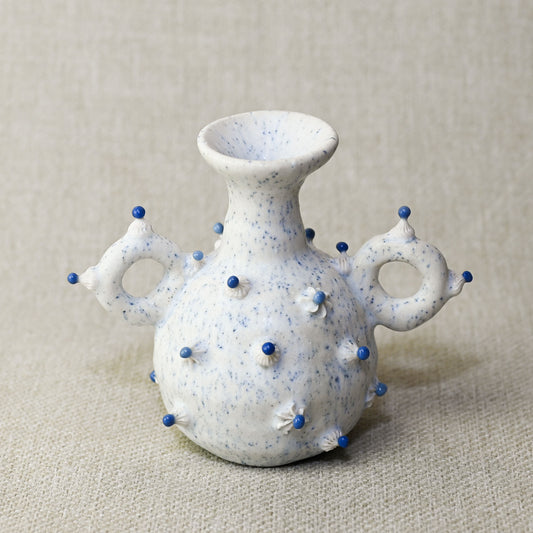 Loop Arms Vase Cake Vessel - Stoneware & Porcelain
