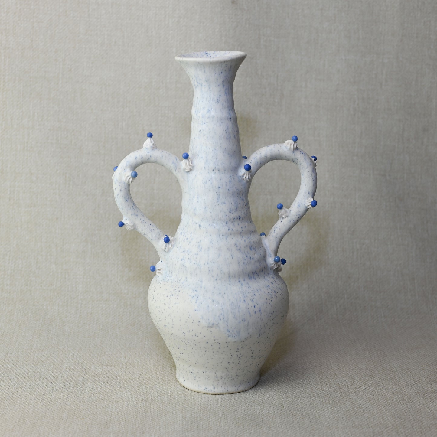 Armed Vase (Large) Cake Vessel - Stoneware & Porcelain