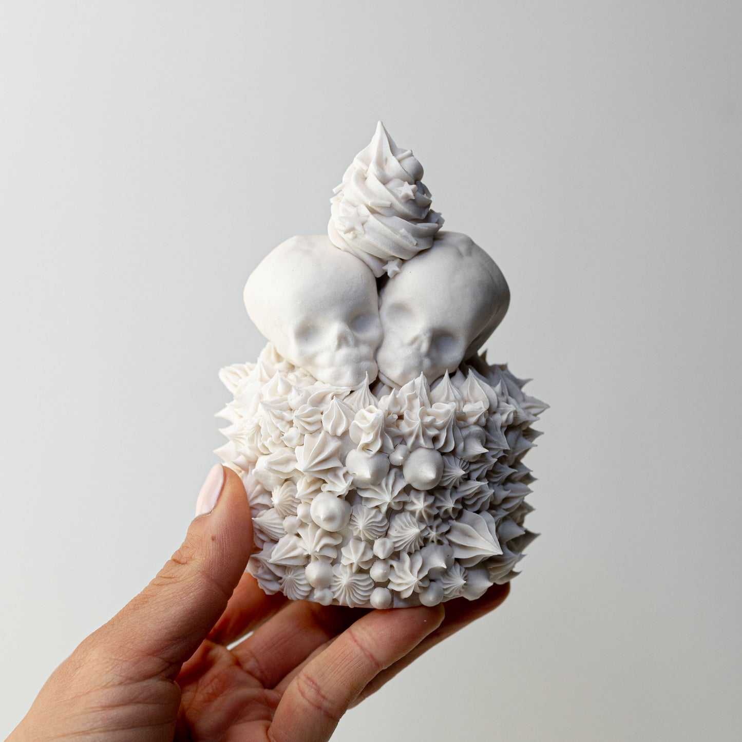 Swirl Twin Cake (One of a Kind Porcelain Sculpture)