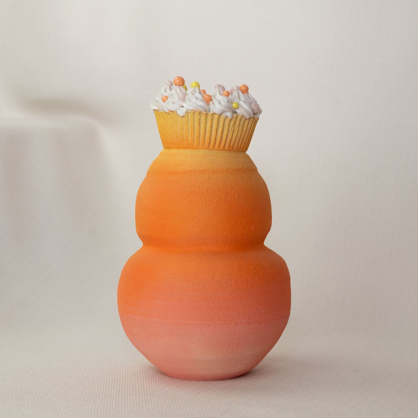 Sunset Cupcake Vase