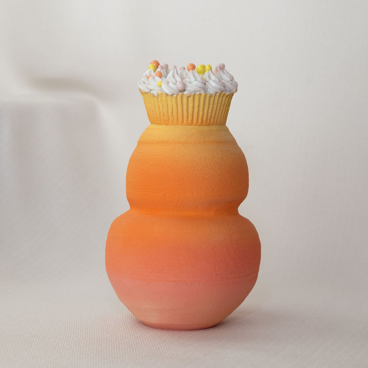 Sunset Cupcake Vase