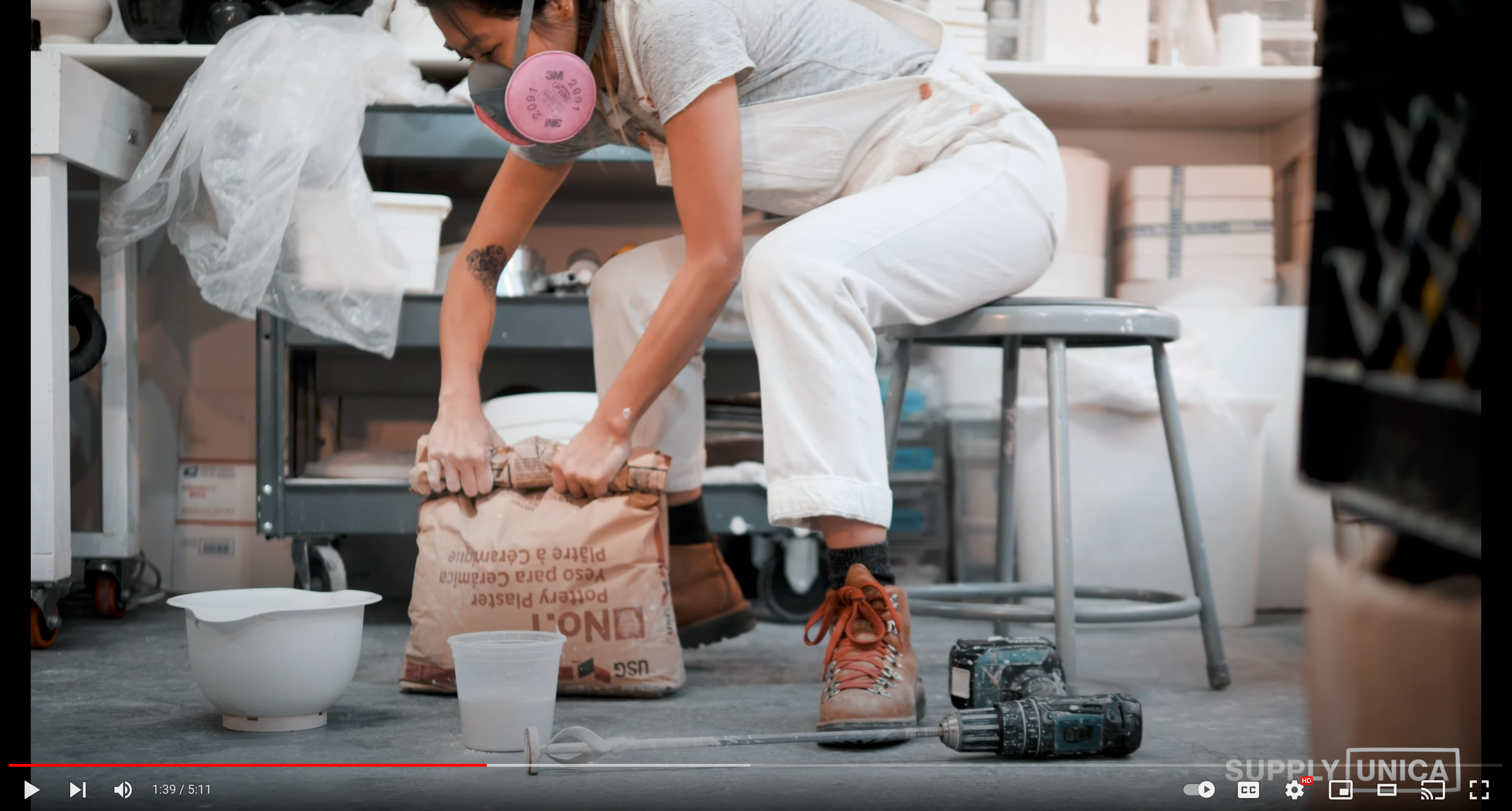 Load video: Short film about Jacqueline Tse&#39;s ceramic art creative process