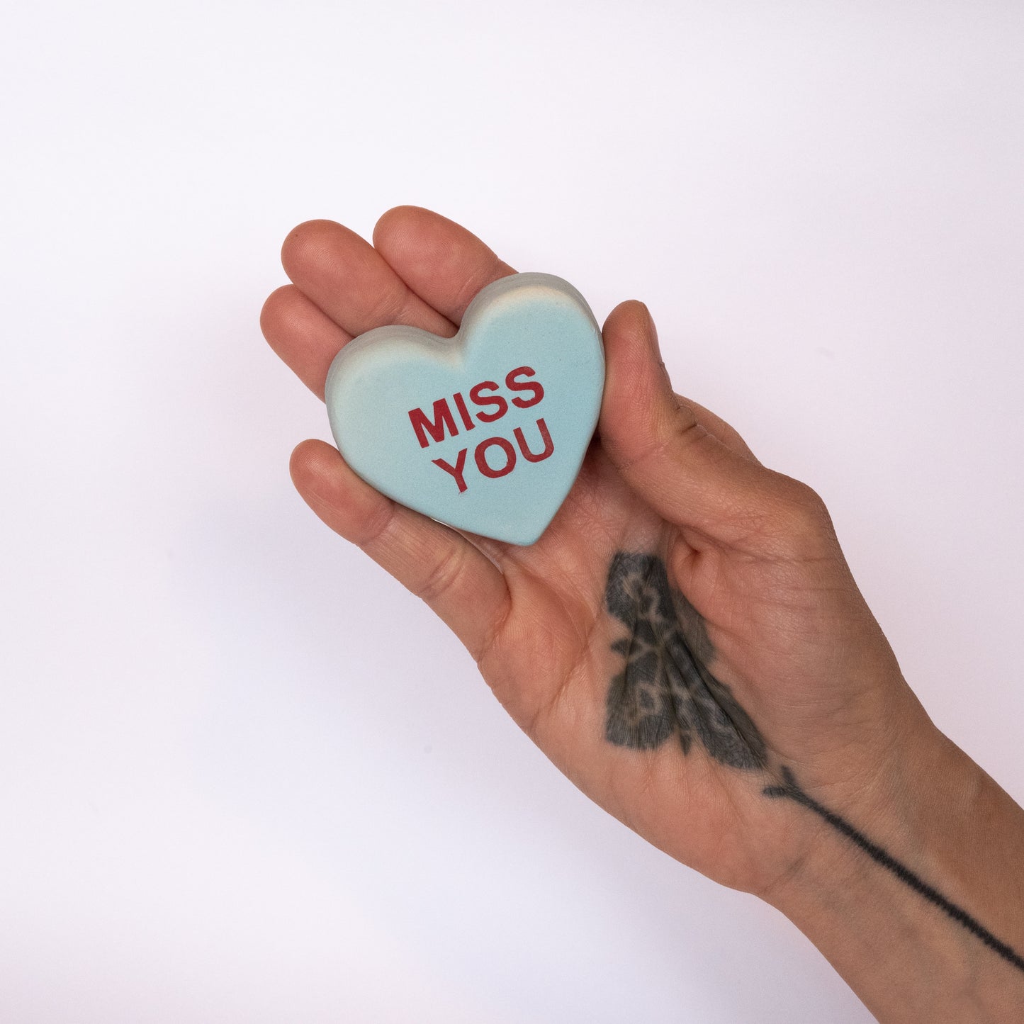  Miss you oversized conversation heart ceramic decoration