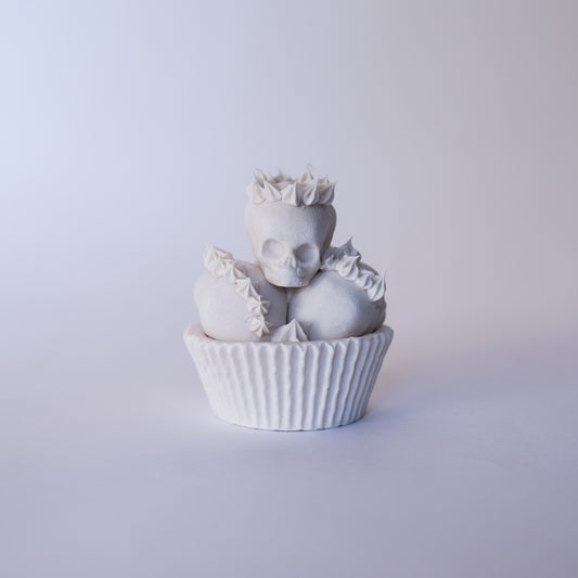 Angels and Punk cupcake (Limited Edition Porcelain Sculpture)