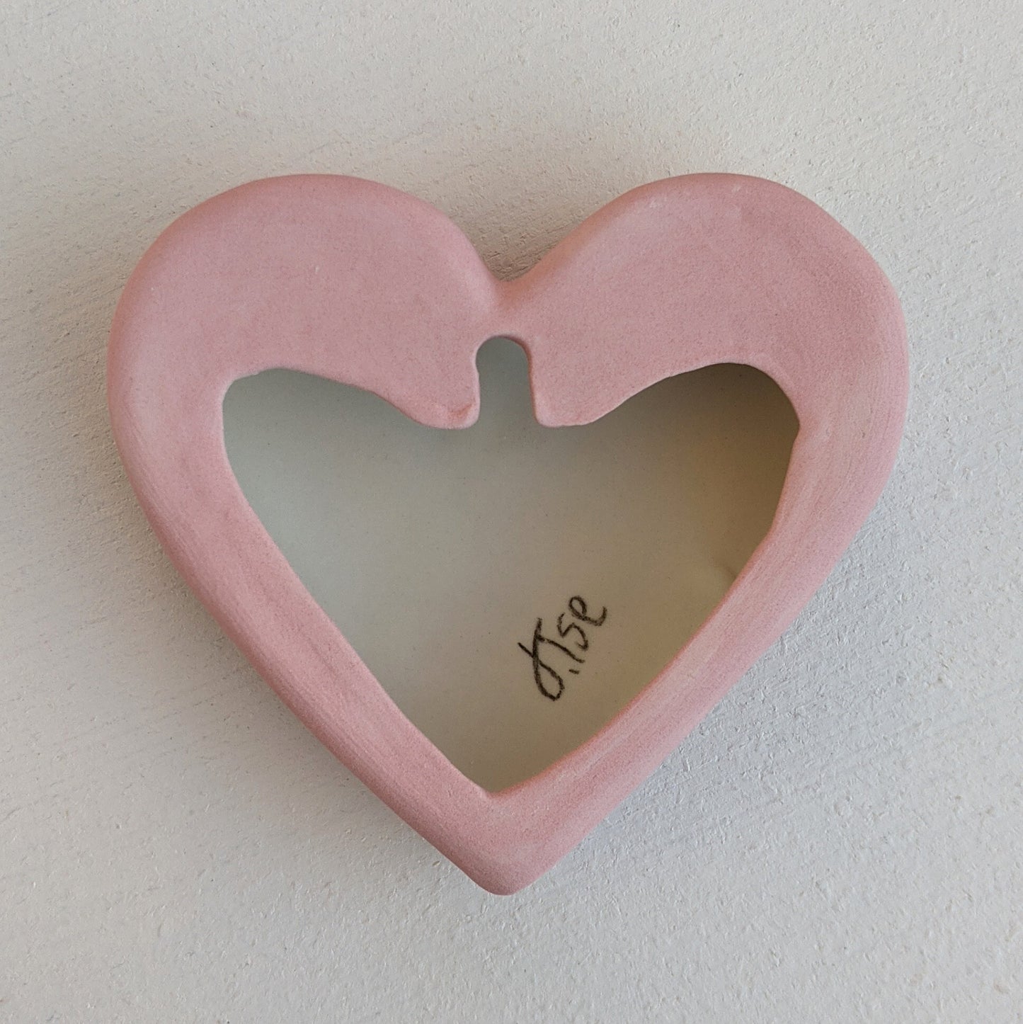 "EAT MY PUSSY" Porcelain Puffy Conversational Heart